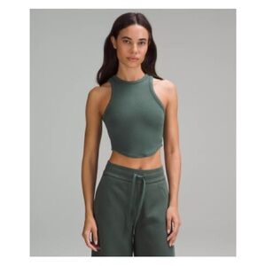 Lululemon hold tight cropped tank top